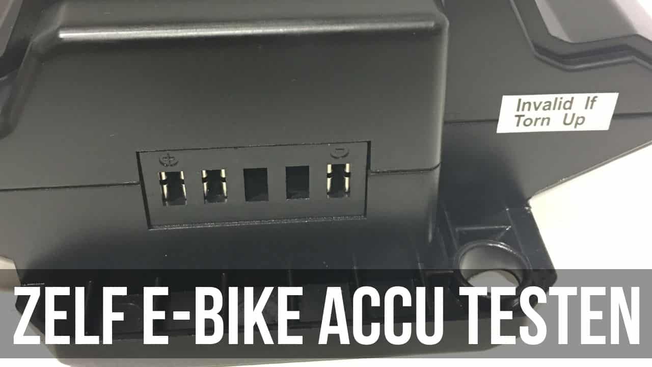 Zelf E-Bike accu testen - Fiets accu test | E-Bike Bond