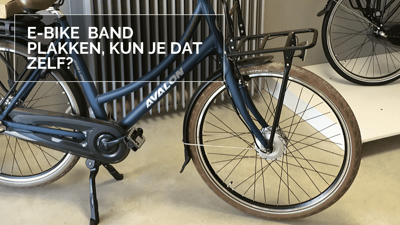 E-Bike band plakken | Fietsband repareren elektrische fiets - E-Bike Bond