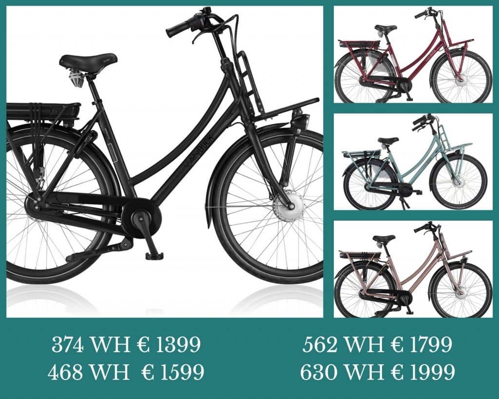 VanDijck Gaia elektrische transportfiets