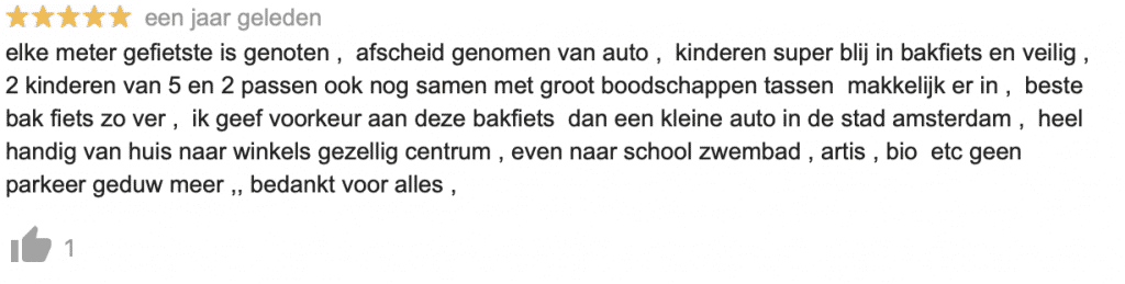 Google Review Urban Arrow
