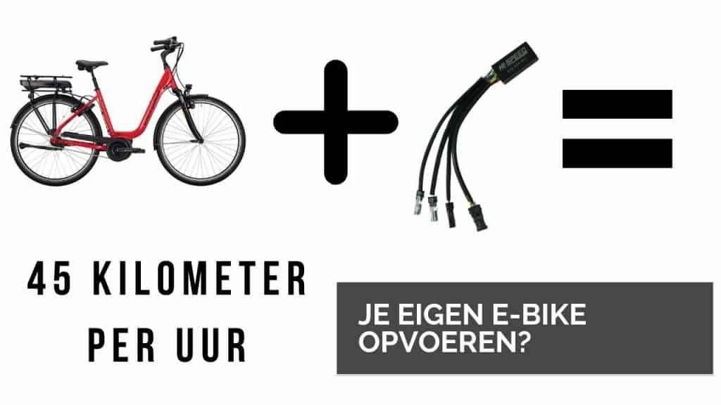 E-Bike opvoeren