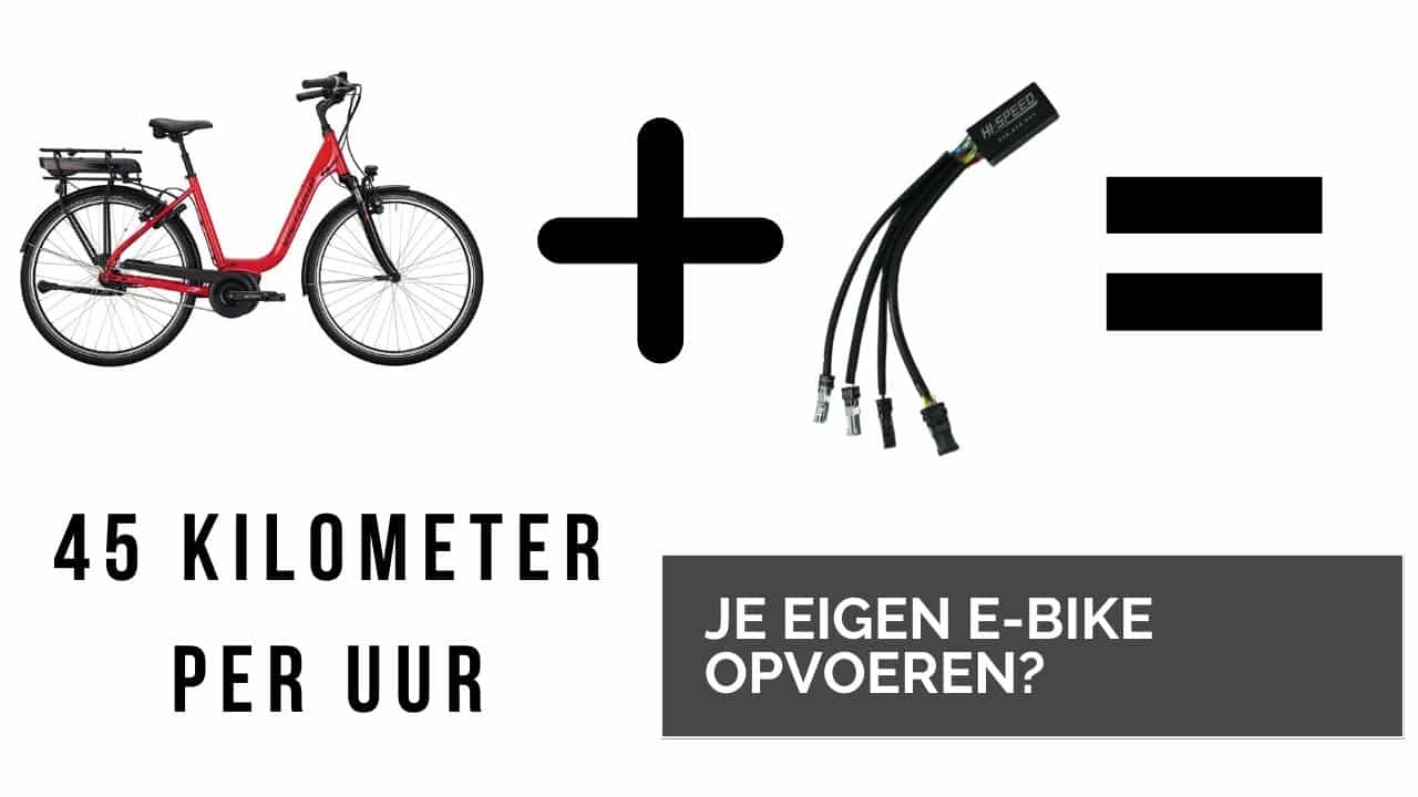 bed ik betwijfel het ondeugd E-bike opvoeren? | Alles Over het opvoeren van elektrische fietsen!