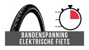Bandenspanning elektrische fiets