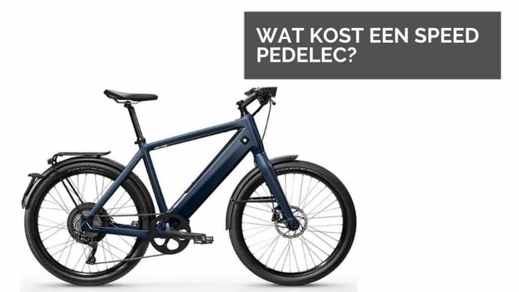 Wat kost een speed pedelec? | Kosten high speed E-Bike - E-Bike Bond
