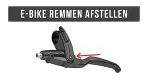 E-Bike remmen afstellen