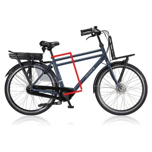 Stal gezantschap Ruwe olie E Bike framemaat bepalen - Elektrische fiets maten - E-Bike Bond